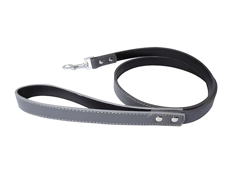 Laisse pour Chien "Élégante" 120cm Gris