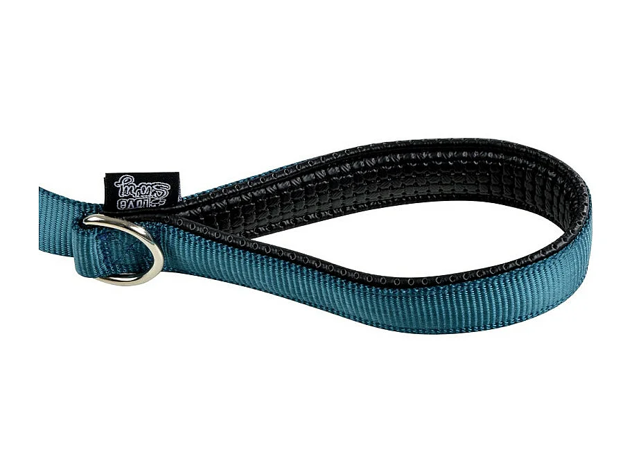 Laisse de Dressage "Double Poignées" 190cm Émeraude