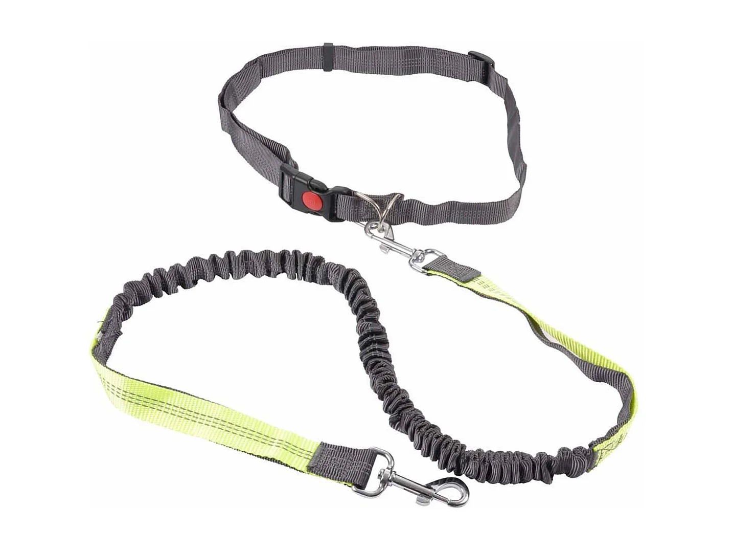 Kit Running pour Chien "Réfléchissant" 120cm Gris