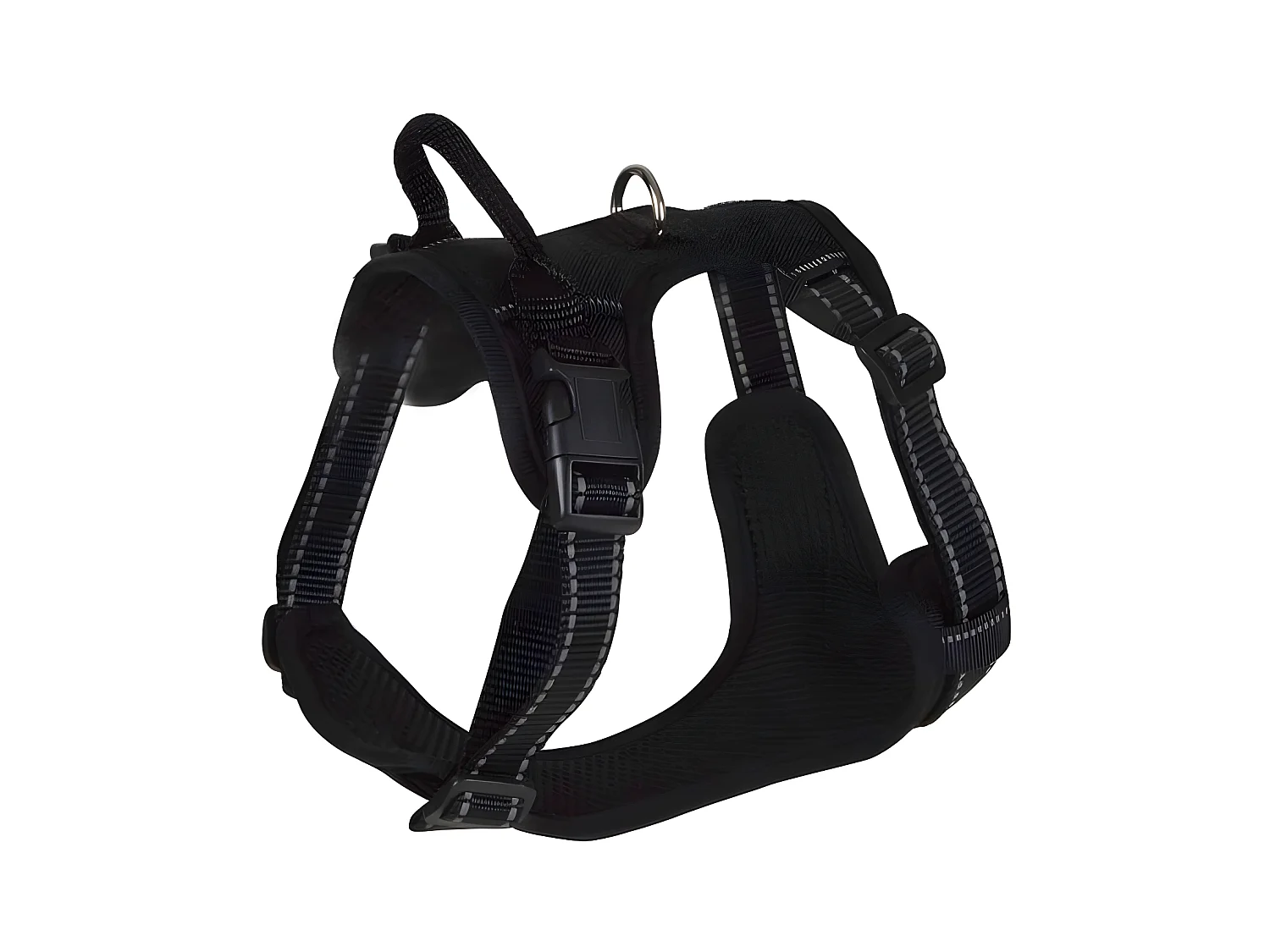 Harnais Anti-Traction pour Chien "Sécurité" 100cm Noir