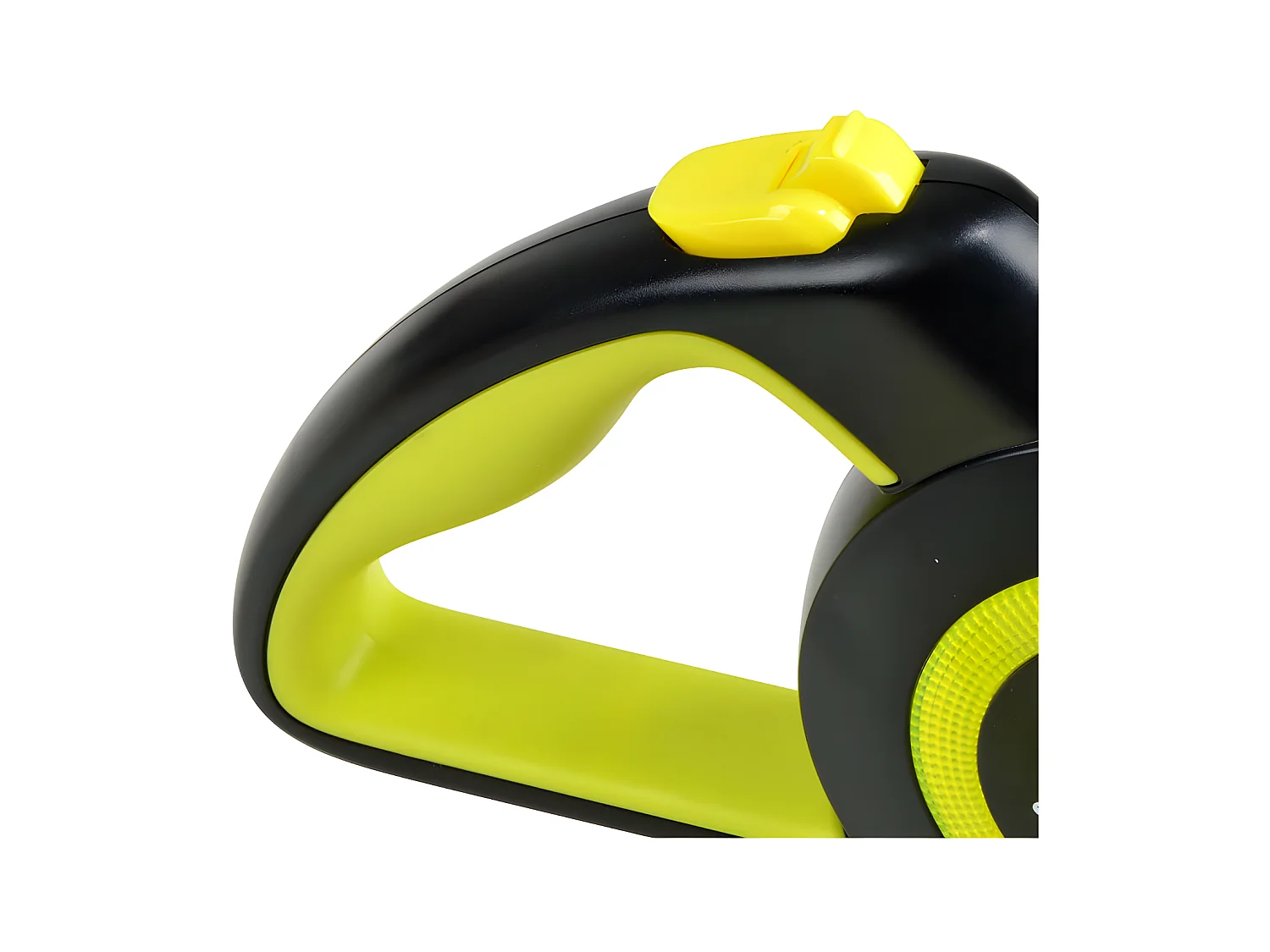 Laisse Rétractable Chien "Réfléchissant" 16cm Jaune