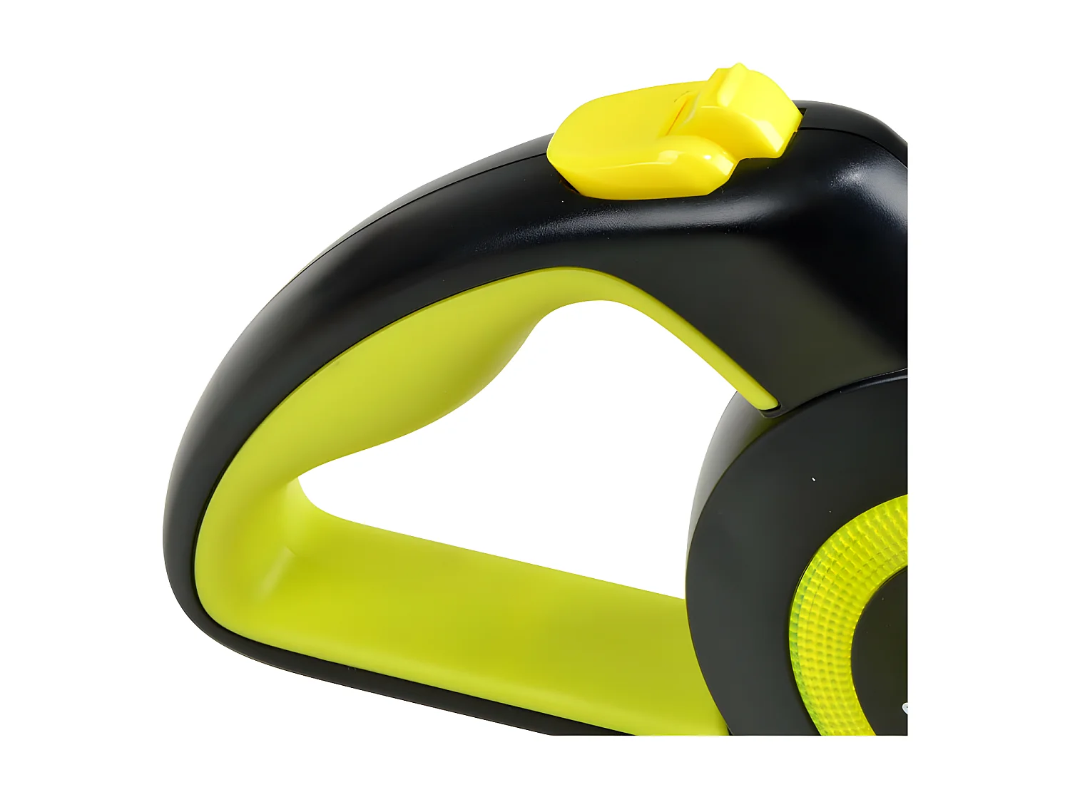 Laisse Rétractable Chien "Réfléchissant" 16cm Jaune