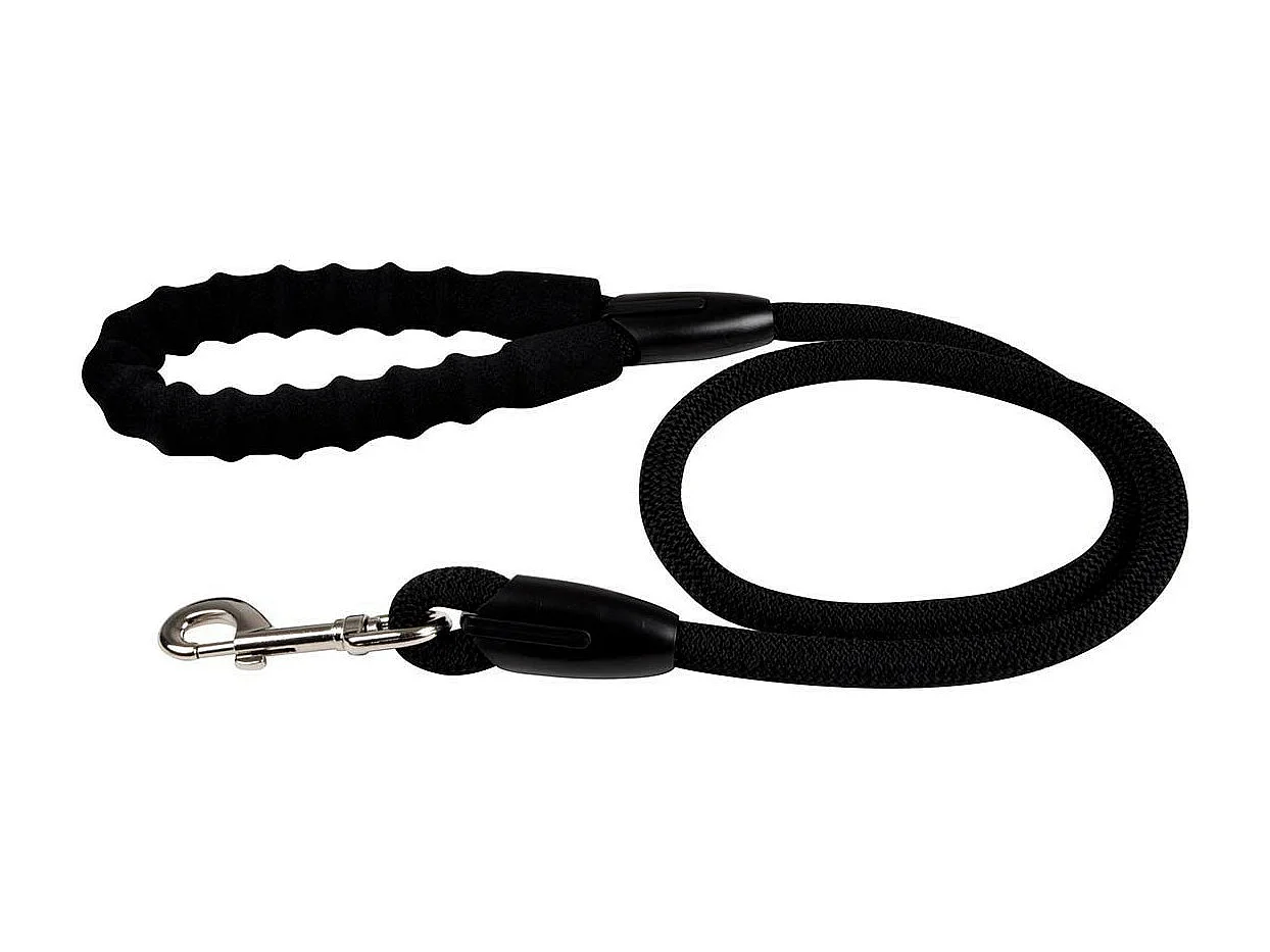 Laisse pour Chien "Corde" 120cm Noir