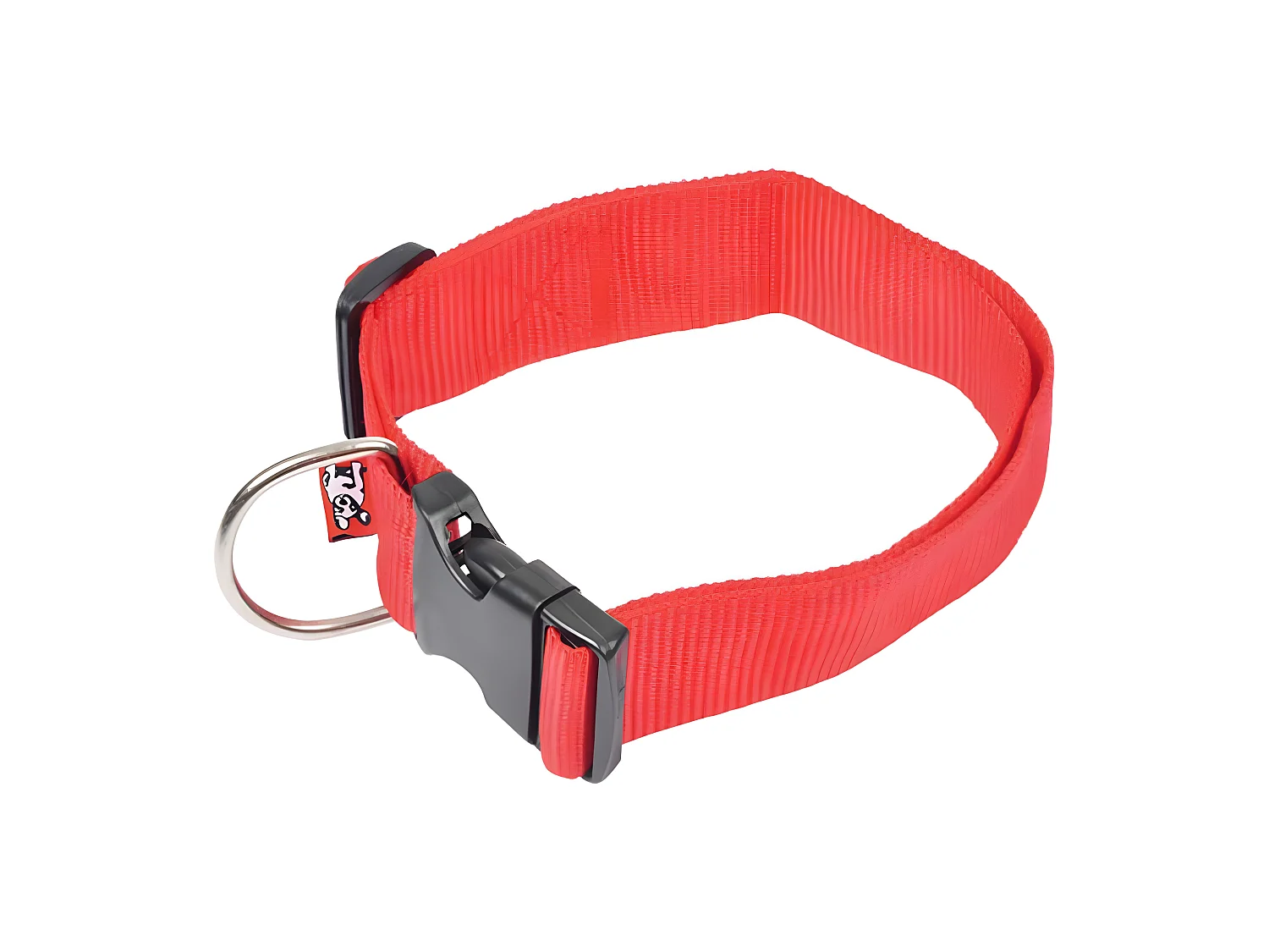 Collier Réglable pour Chien "Essentiel" 70cm Rouge