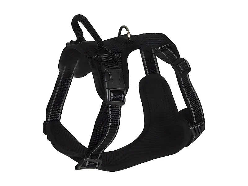 Harnais Anti-Traction pour Chien "Sécurité" 68cm Noir