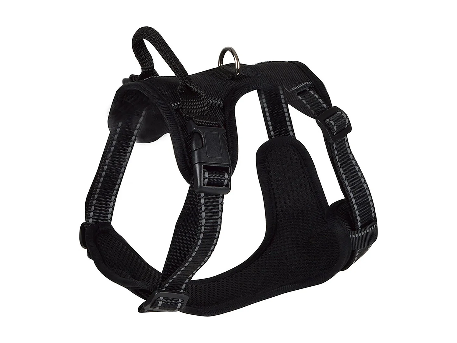 Harnais Anti-Traction pour Chien "Sécurité" 68cm Noir