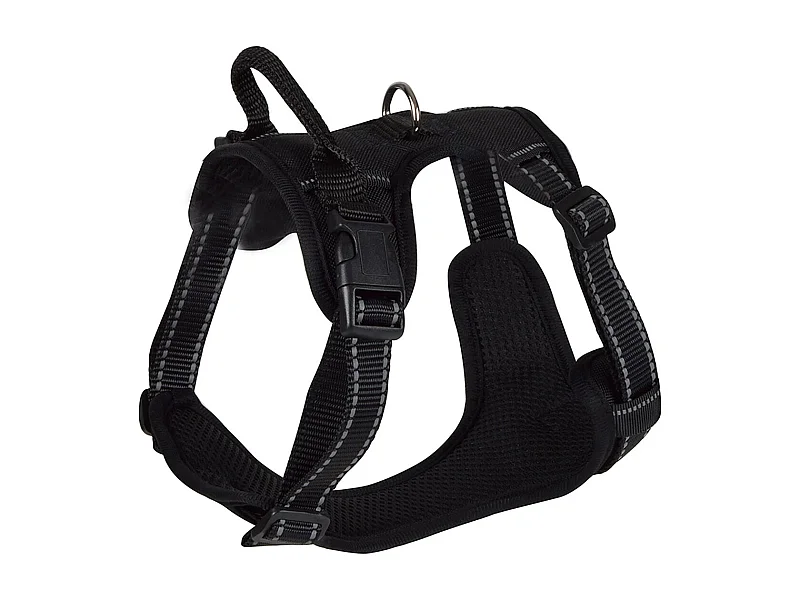 Harnais Anti-Traction pour Chien "Sécurité" 68cm Noir