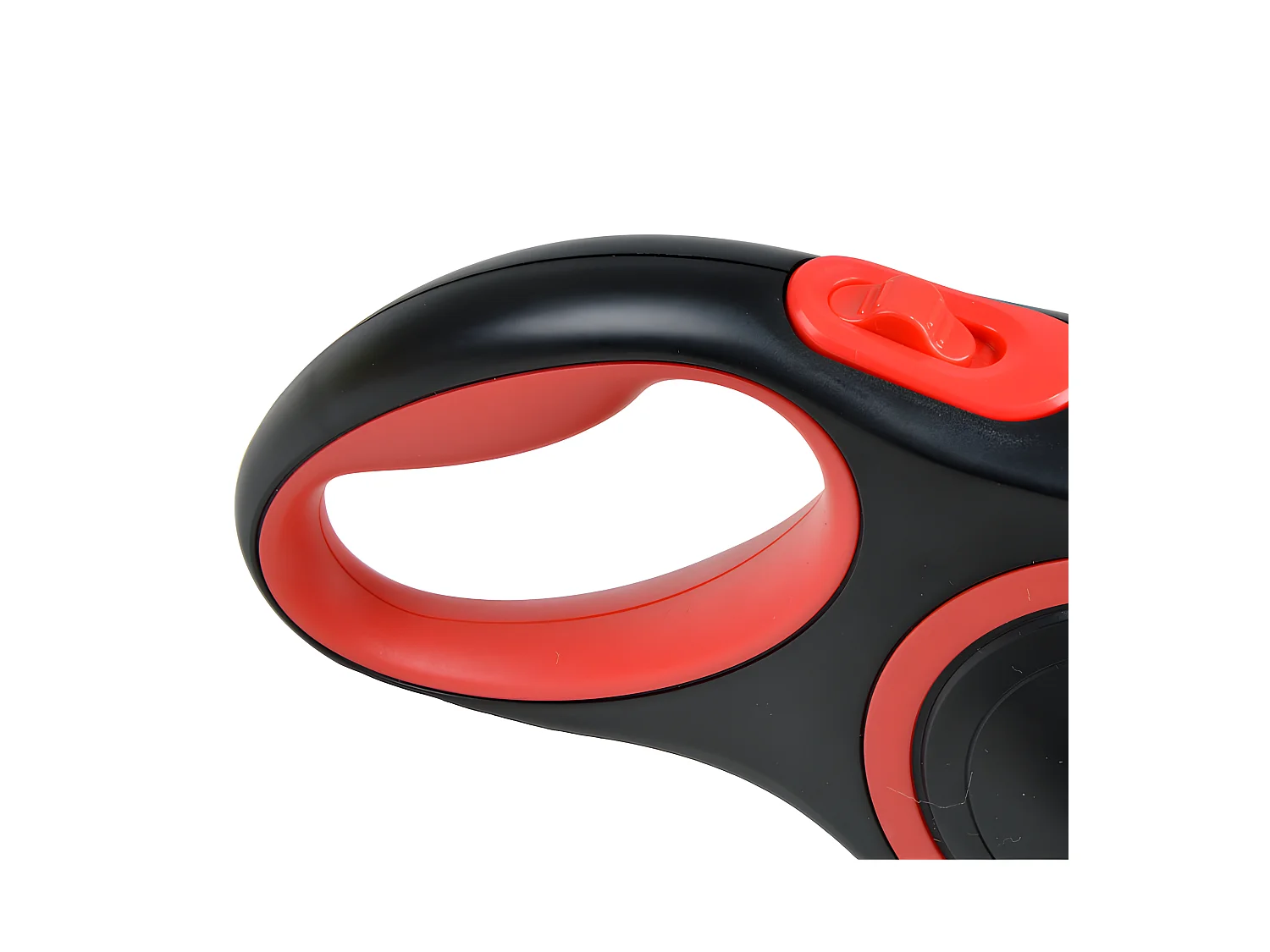 Laisse Rétractable Chien "Résistante" 16cm Rouge