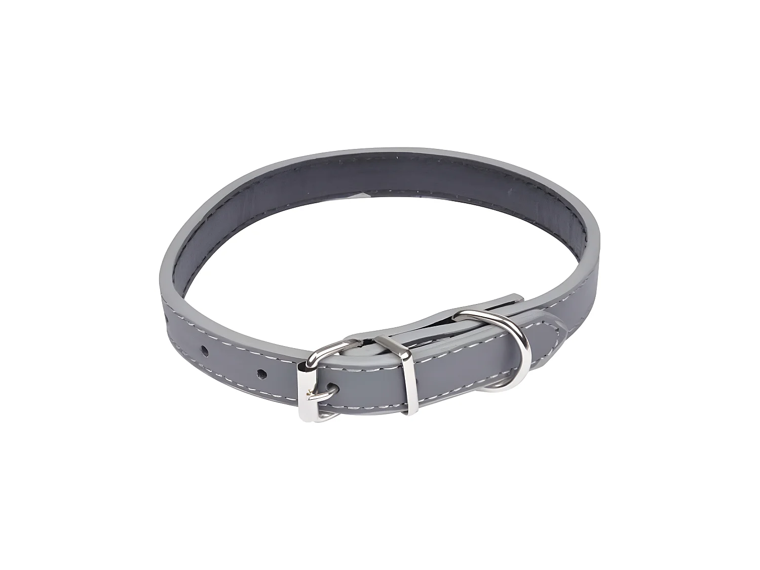 Collier pour Chien "Design Uni" 40cm Gris