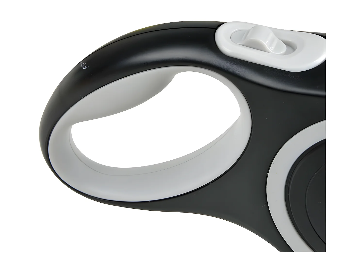 Laisse Rétractable Chien "Résistante" 16cm Blanc