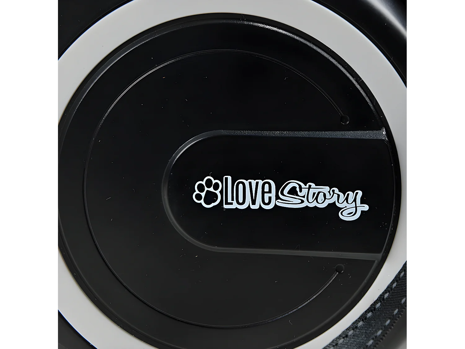 Laisse Rétractable Chien "Résistante" 16cm Blanc