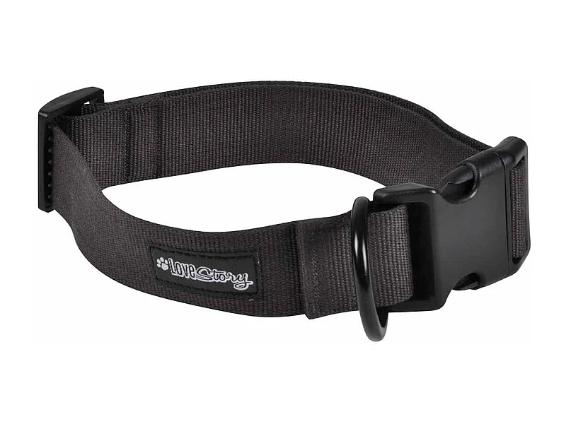Collier pour Animaux "Réglable" 65cm Anthracite