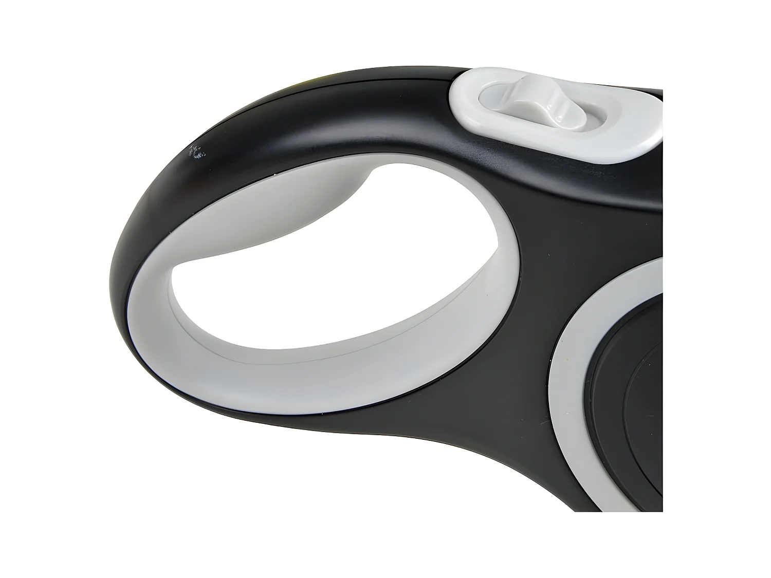 Laisse Rétractable Chien "Résistante" 20cm Blanc