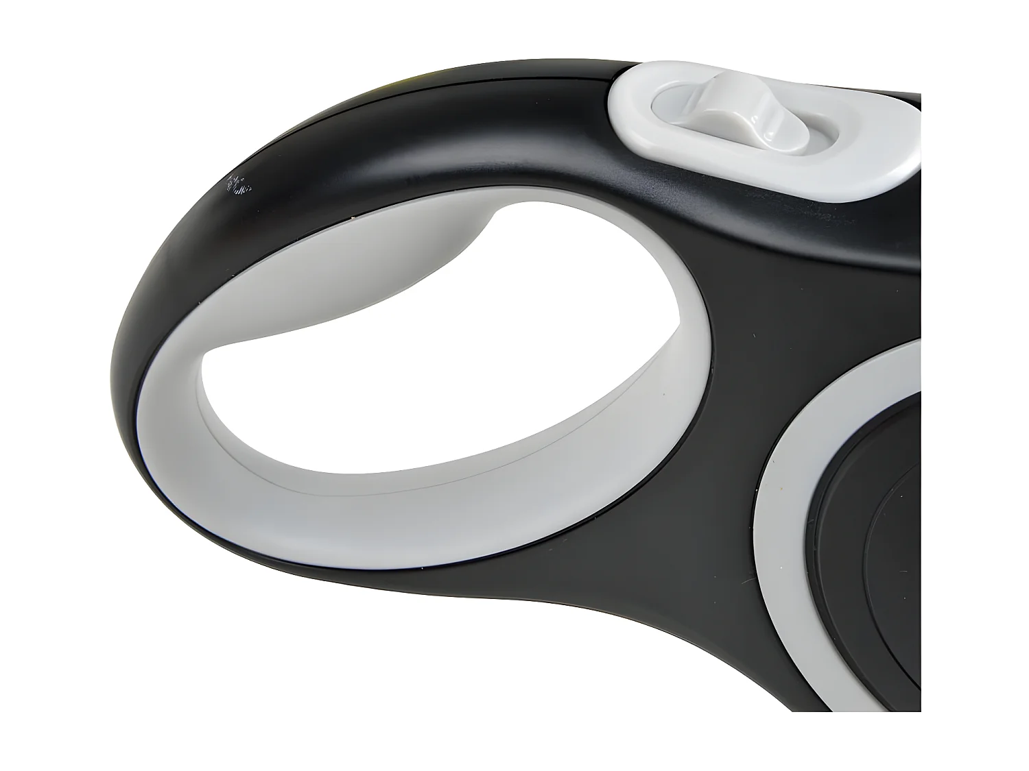 Laisse Rétractable Chien "Résistante" 20cm Blanc