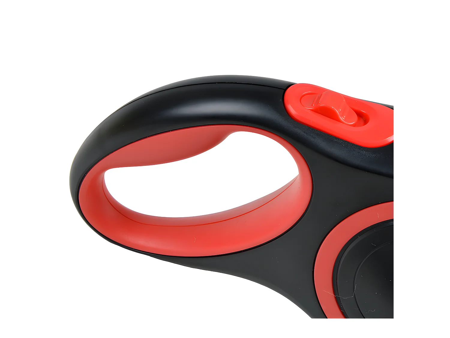 Laisse Rétractable Chien "Résistante" 17cm Rouge