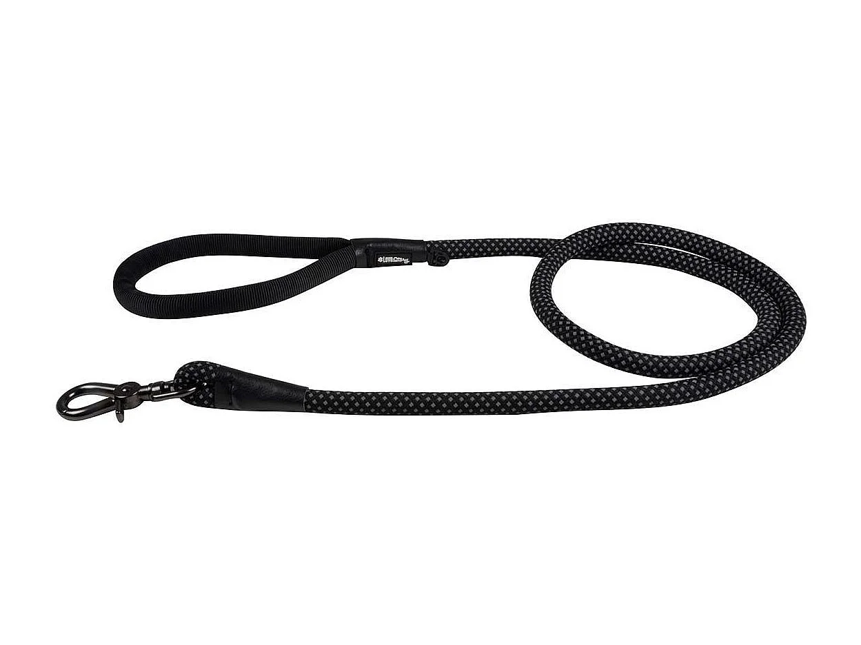 Laisse pour Chien "Corde Expert" 150cm Noir