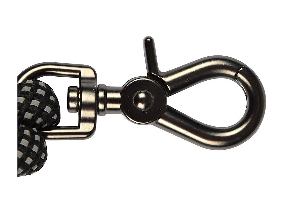 Laisse pour Chien "Corde Expert" 150cm Noir