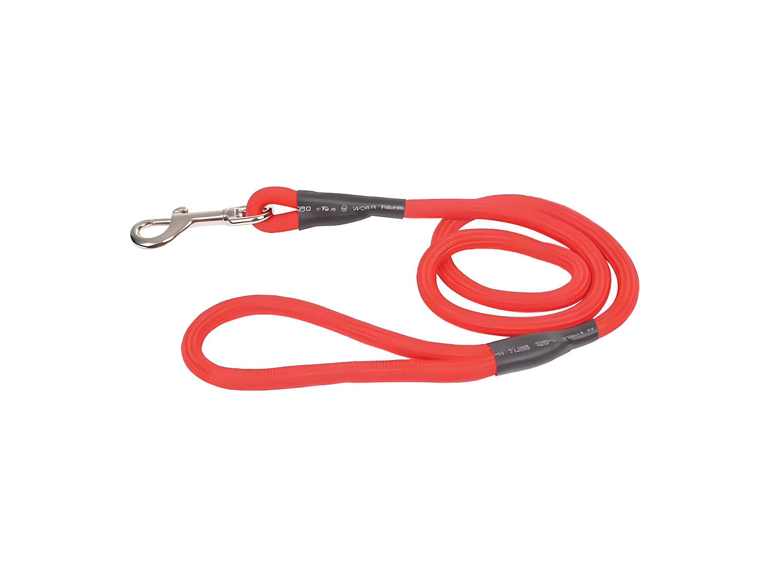 Laisse Chien Ronde "Essentiel" 100cm Rouge