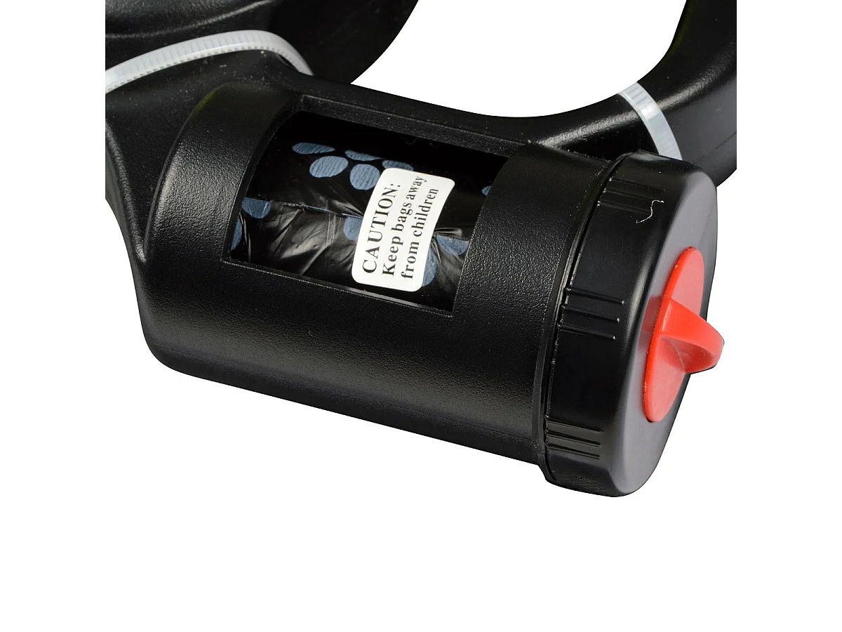 Laisse Automatique pour Chien "3 en 1" 5m Noir