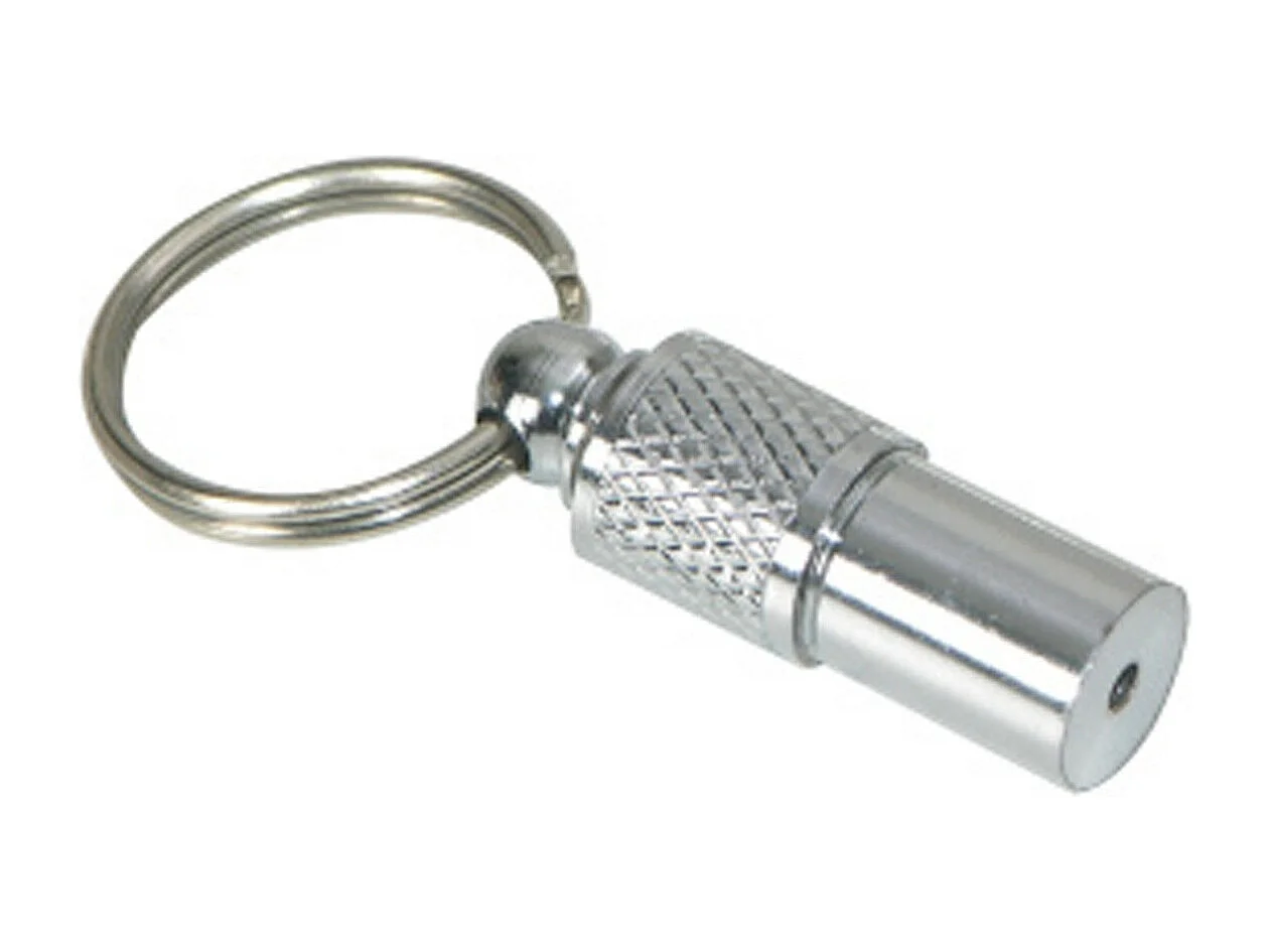 Tube Porte Nom en Métal "Chat & Chien" 3cm Argent