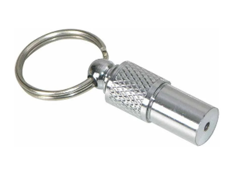 Tube Porte Nom en Métal "Chat & Chien" 3cm Argent