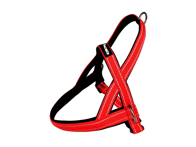 Harnais Norvégien "Expert Réglable" 65cm Rouge