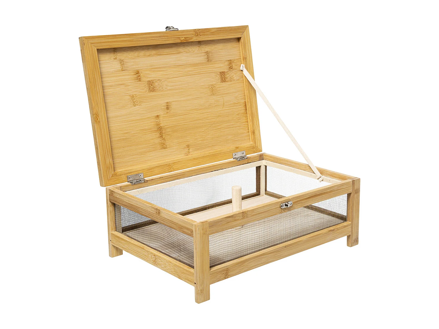 Cave à Fromage & Plateau "Bambou" 39cm Naturel