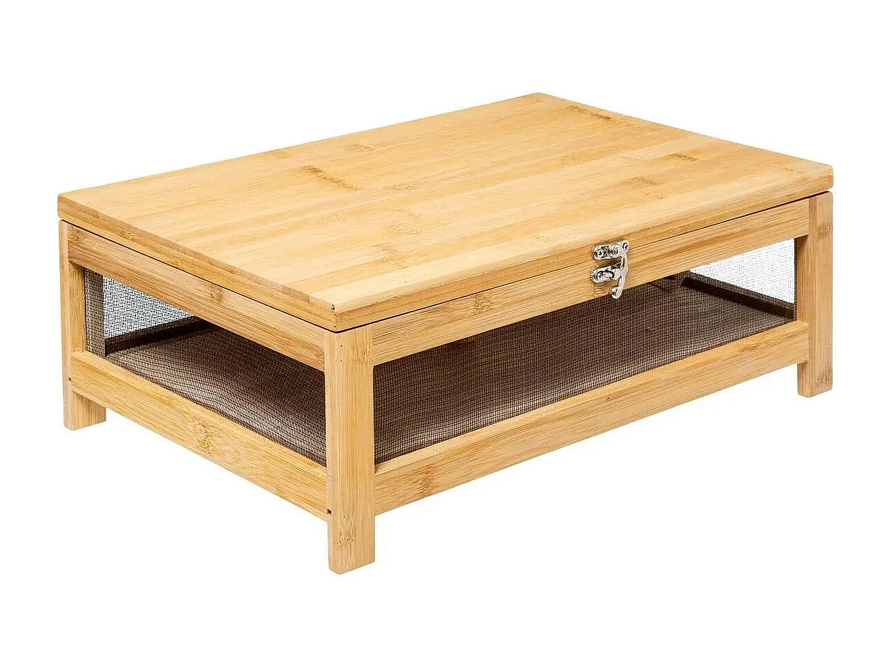 Cave à Fromage & Plateau "Bambou" 39cm Naturel