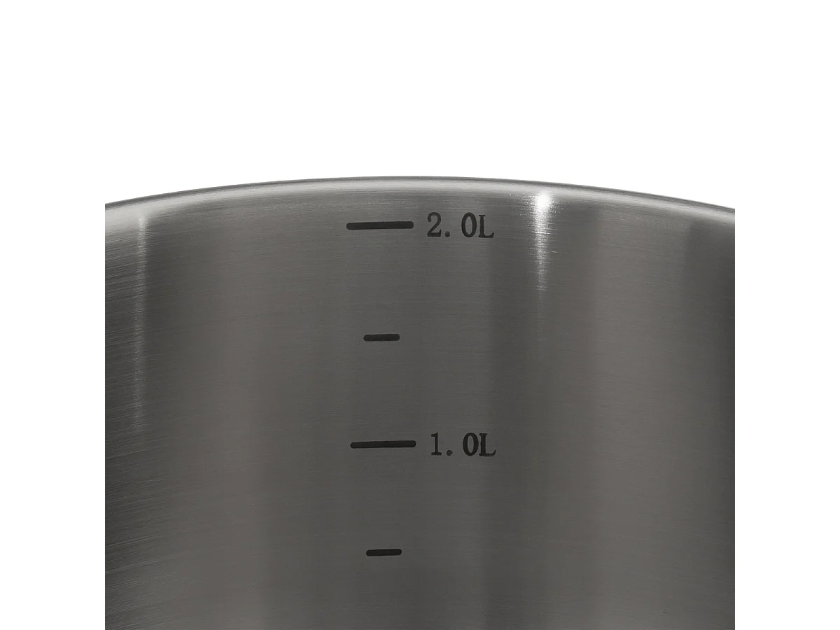 Casserole en Inox "Résilience" 18cm Argent