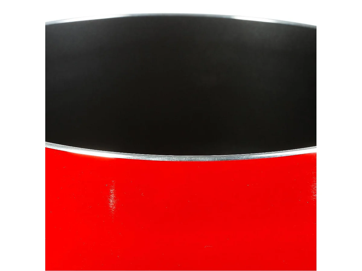 Casserole en Alumunium "Essentielle" 18cm Rouge