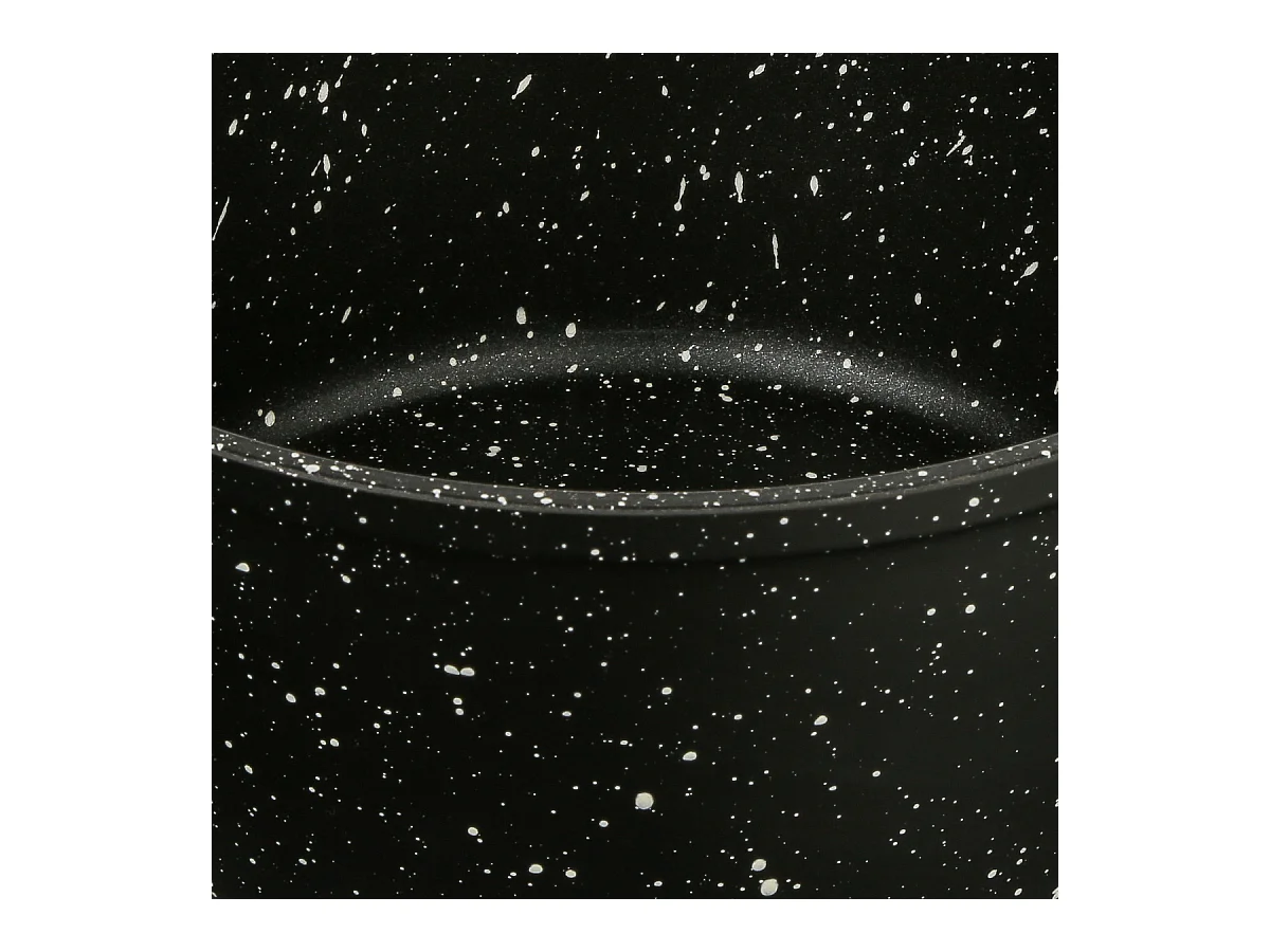 Casserole en Aluminium "Pierre" 16cm Noir