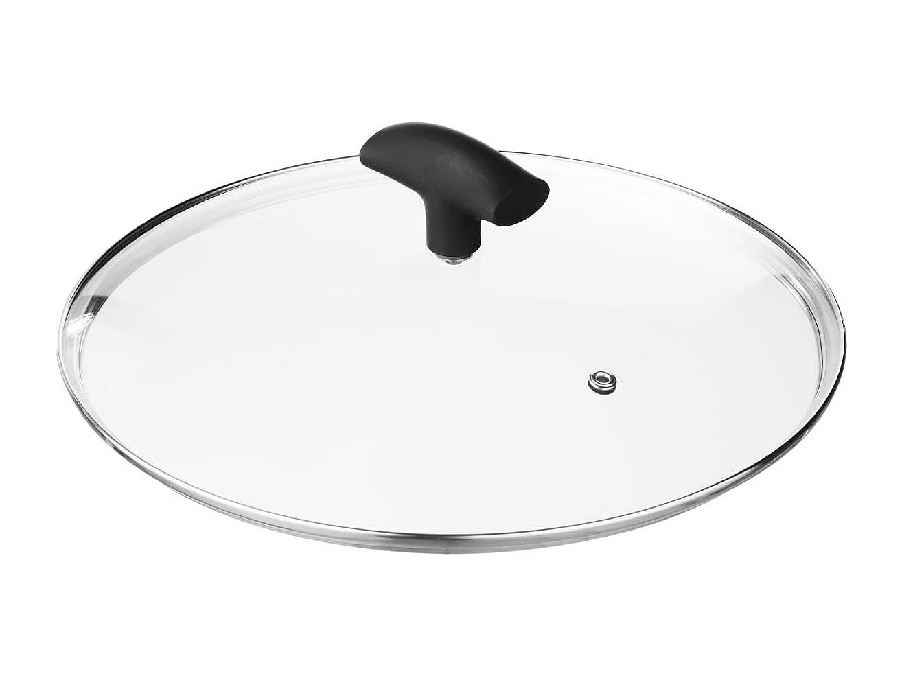 Sauteuse en Aluminium "Couvercle" 28cm Noir