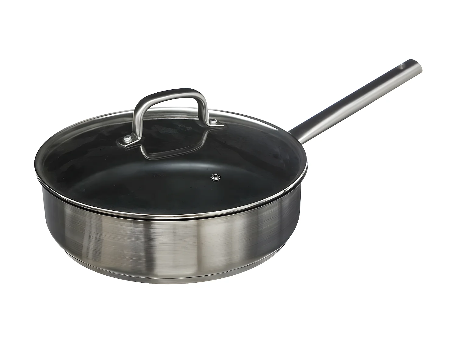 Sauteuse en Inox "Cuisson" 29cm Argent