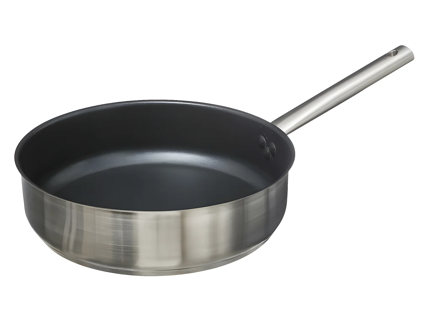 Sauteuse en Inox "Cuisson" 29cm Argent