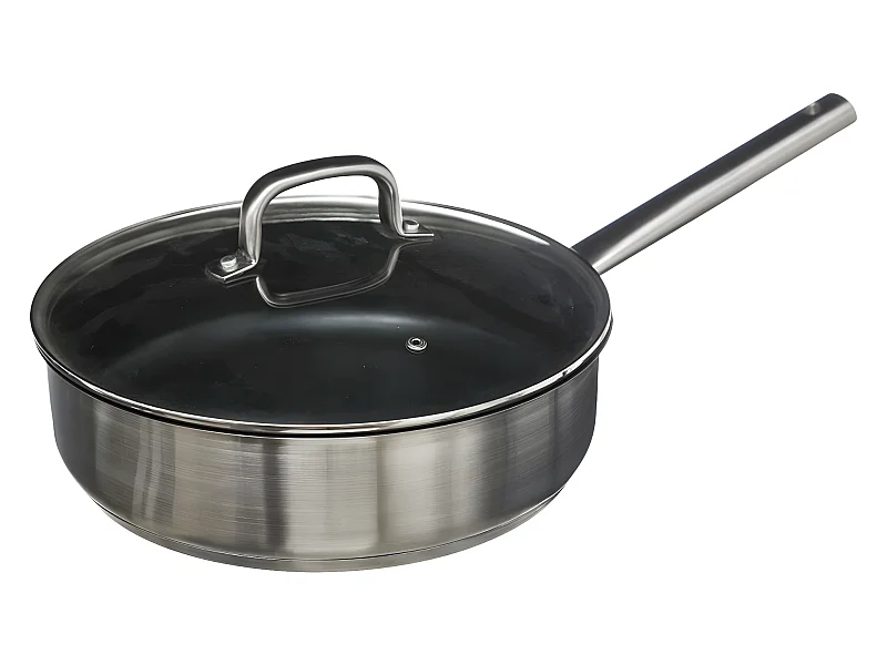 Sauteuse en Inox "Cuisson" 29cm Argent