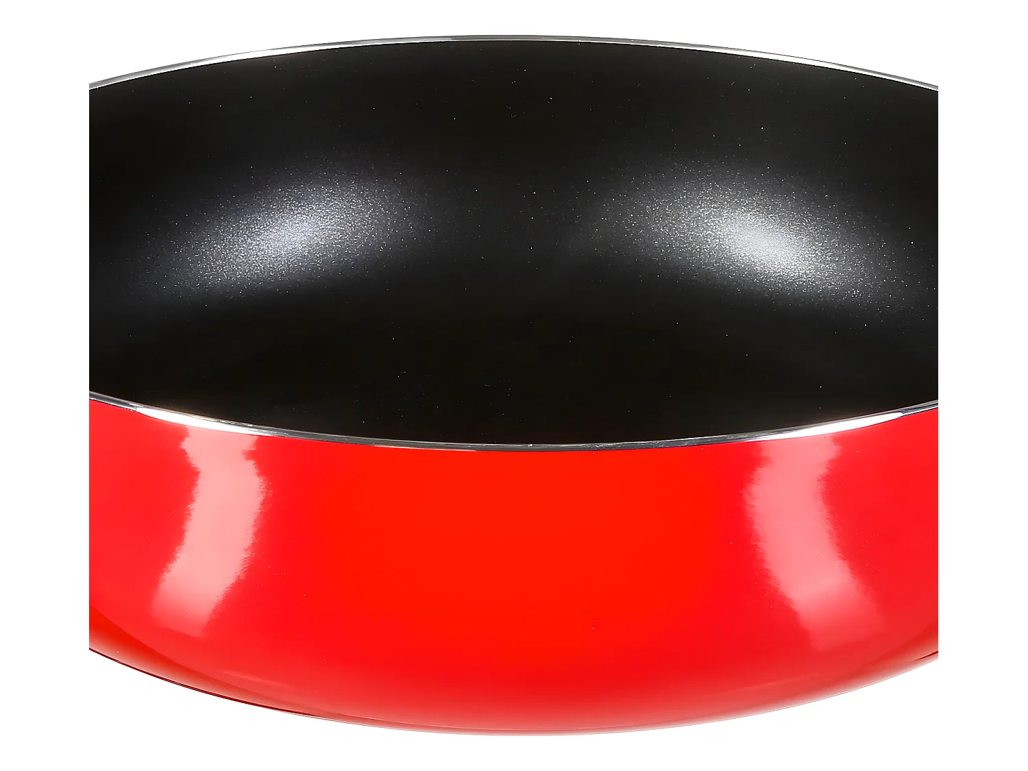 Sauteuse en Alumunium "Essentielle" 28cm Rouge