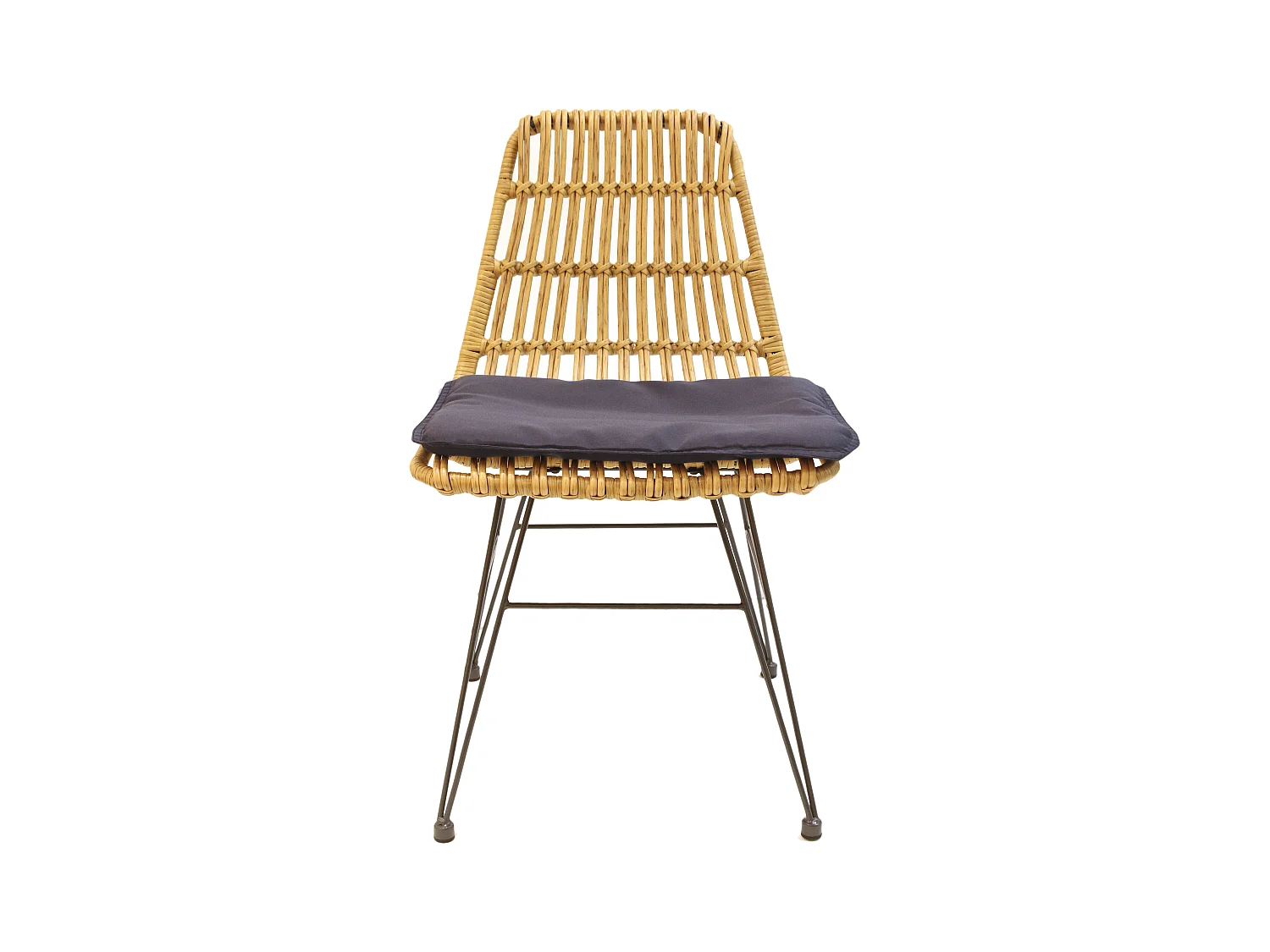 Chaise Surabaya - Lot De 2 Marron, Gris