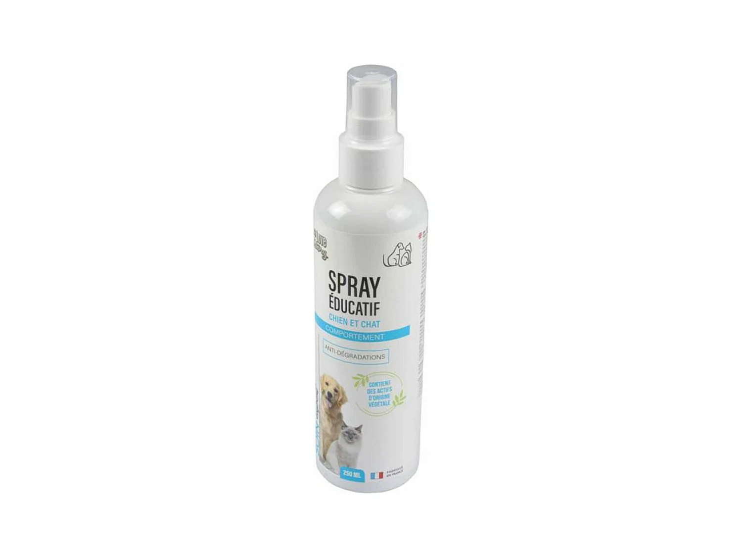 Spray Éducatif pour Chien & Chat "Soin Expert" 250ml Blanc