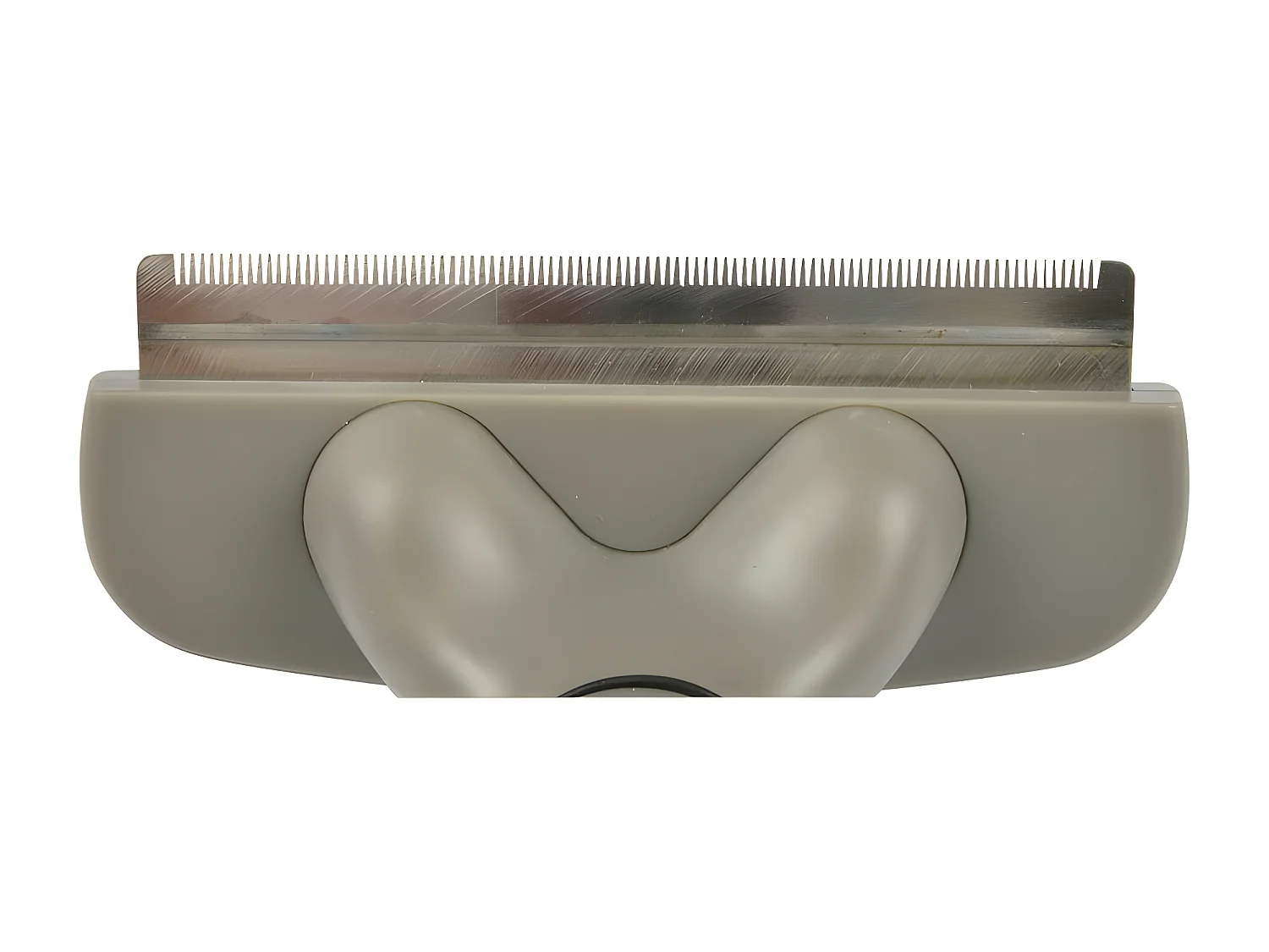 Brosse de Toilettage "Spéciale Sous Poils" 16cm Gris