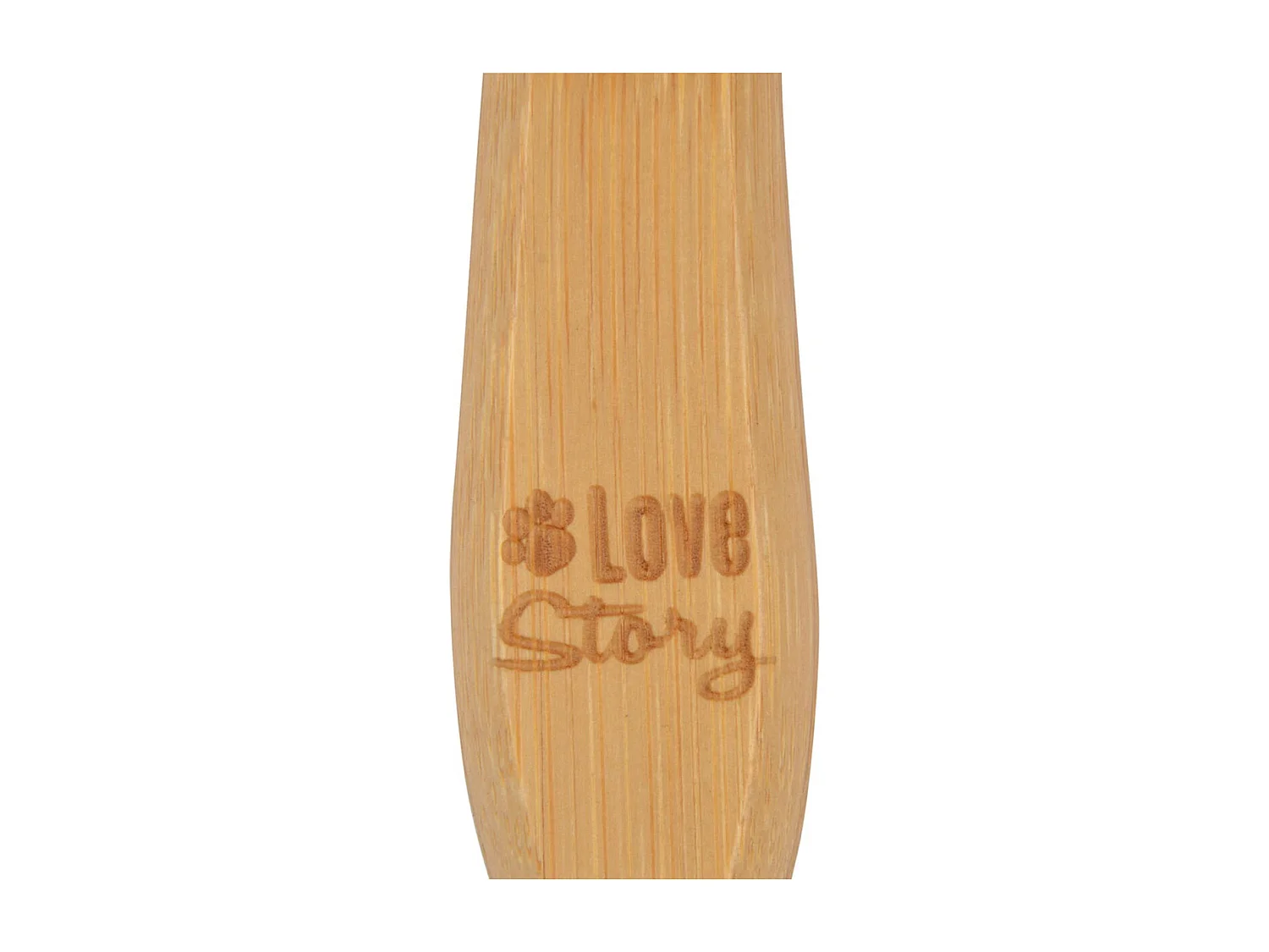 Brosse de Toilettage Bambou "Picots Perles" 22cm Naturel