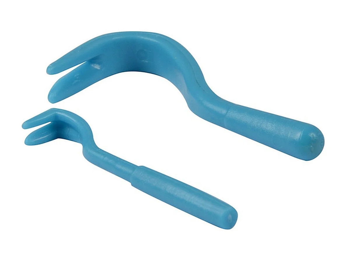 Lot de 2 Tire-Tiques "Chien & Chat" Bleu