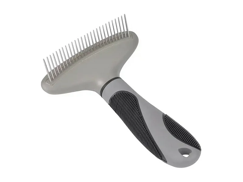 Peigne à Démêler Chien & Chat "Expert" 15cm Gris