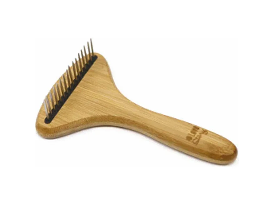 Peigne à Démêler Chien & Chat "Bambou" 17cm Naturel