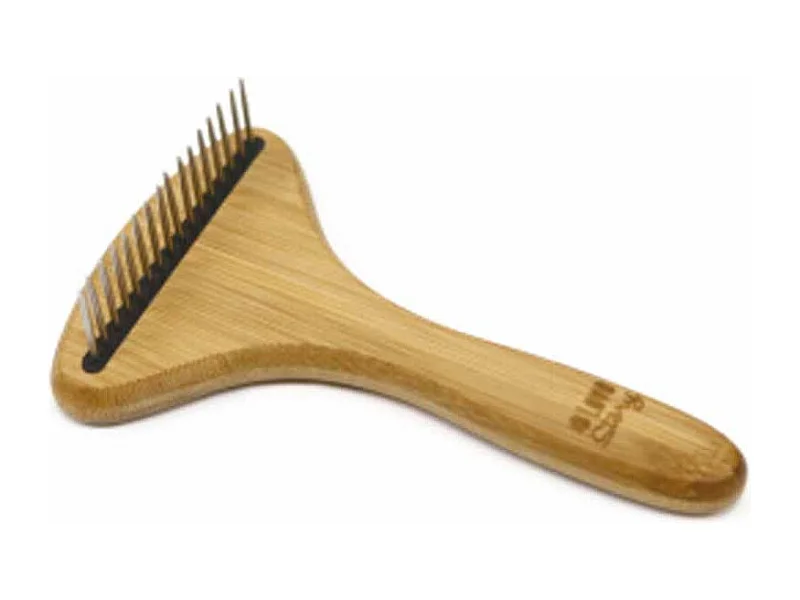 Peigne à Démêler Chien & Chat "Bambou" 17cm Naturel