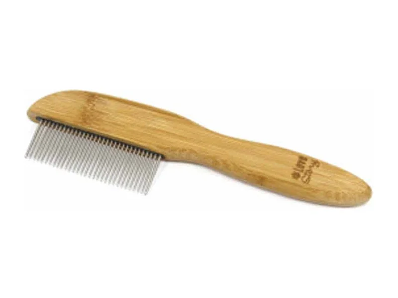 Peigne à Démêler Chien & Chat "Bambou" 21cm Naturel