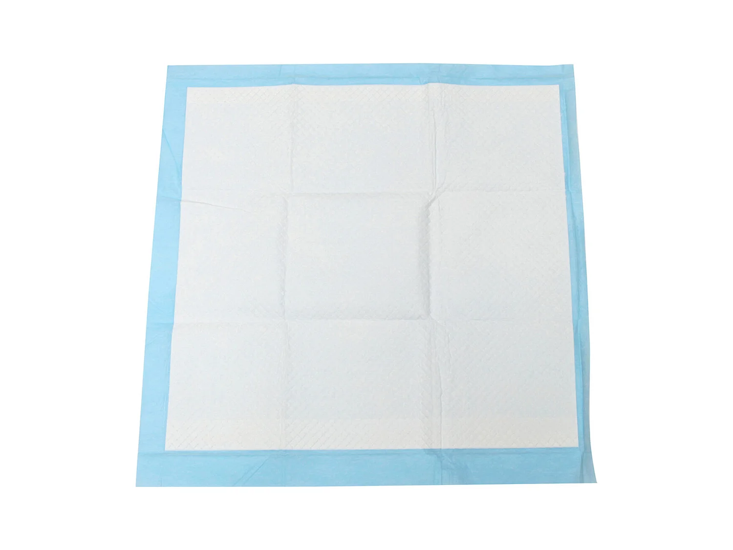Lot de 10 Tapis de Propreté "Chien" 60cm Blanc