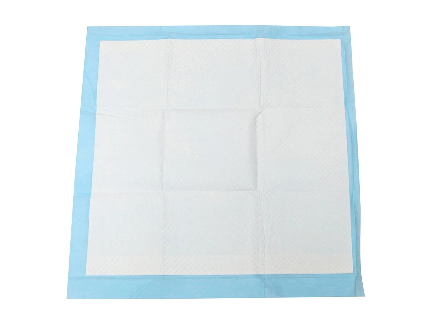 Lot de 10 Tapis de Propreté "Chien" 60cm Blanc