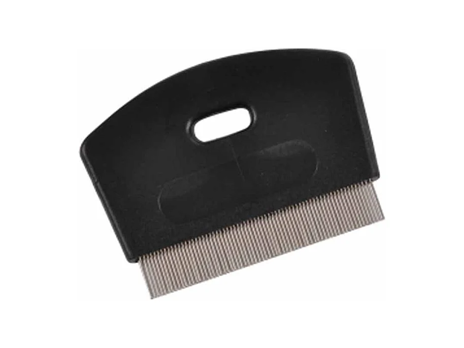 Peigne Antipuces "Chien & Chat" 7cm Noir