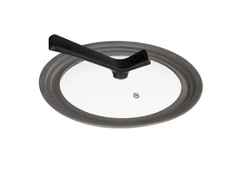 Couvercle de Cuisson en Verre "Silicone" 24/26/28cm Transparent
