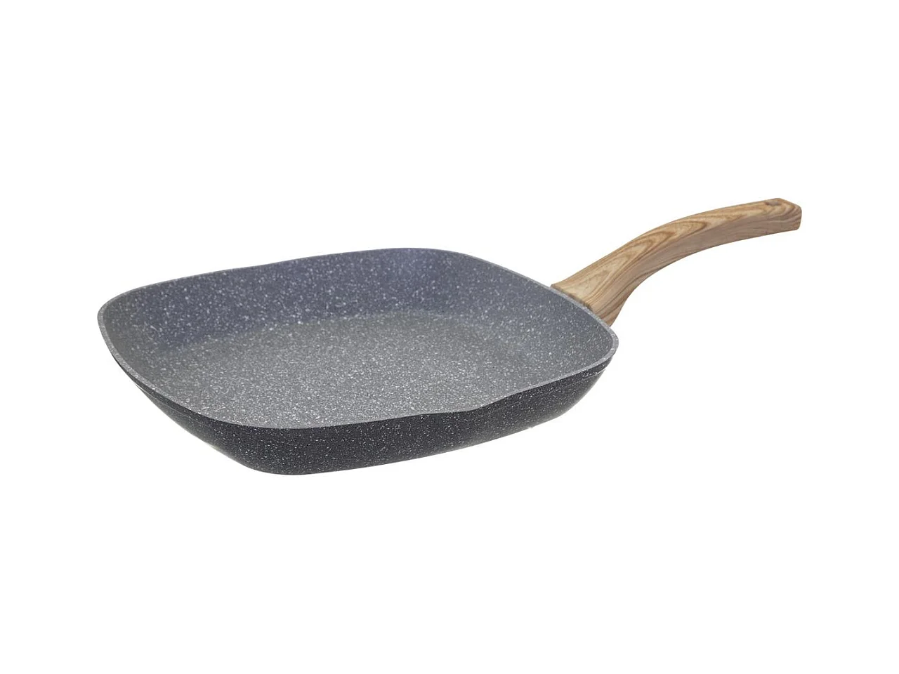 Grill en Aluminium "Nature" 28cm Gris